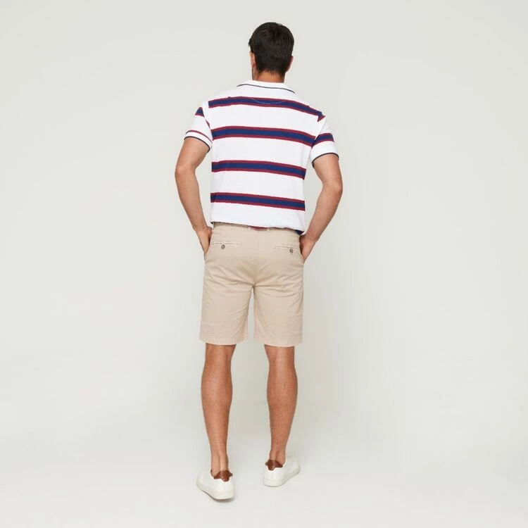 Jeff Banks Stretch Chino Short Tan - Image 4