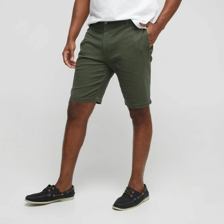 Lee Cooper Chino Short Khaki - Image 2