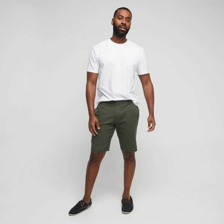 Lee Cooper Chino Short Khaki
