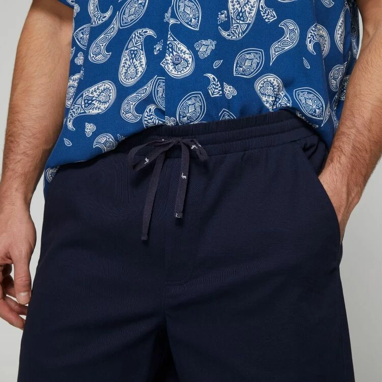 JB Jayson Brunsdon Men's Cotton Chino Short Navy - Image 2