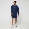JB Jayson Brunsdon Men's 1/4 Zip Sweatshirt Navy