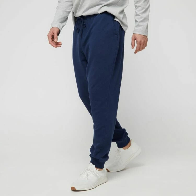 JB Jayson Brunsdon Men' Cotton Terry Jogger Navy - Image 3