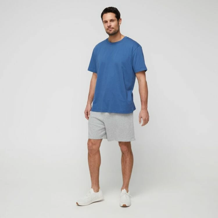 JB Jayson Brunsdon Men's Crew Neck Tee Blue Steel - Image 3