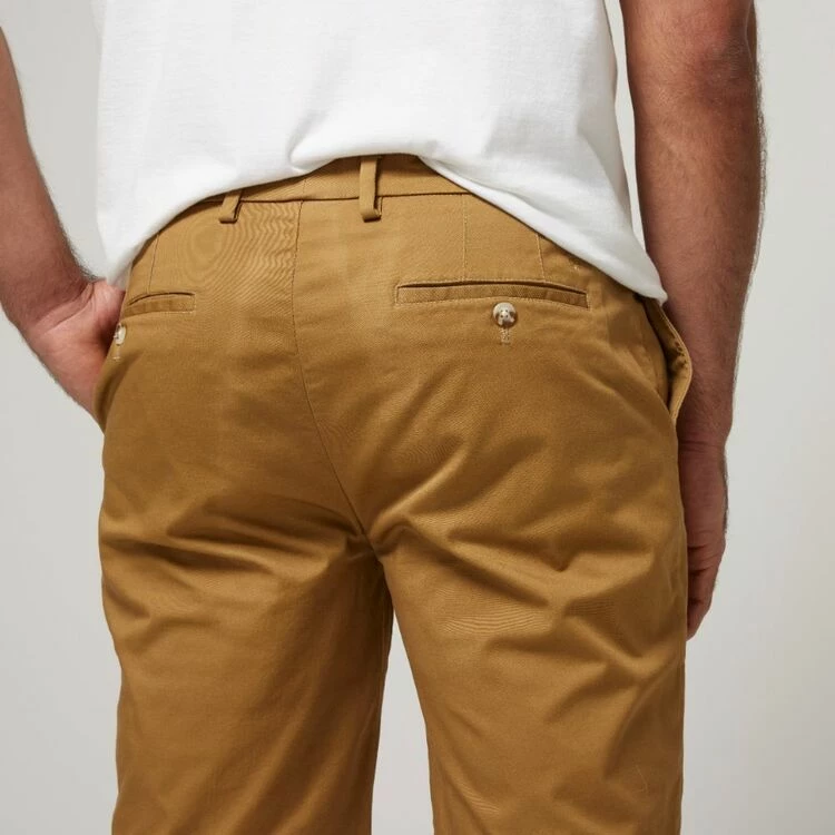 Brooksfield Casual Stretch Shorts Caramel - Image 4