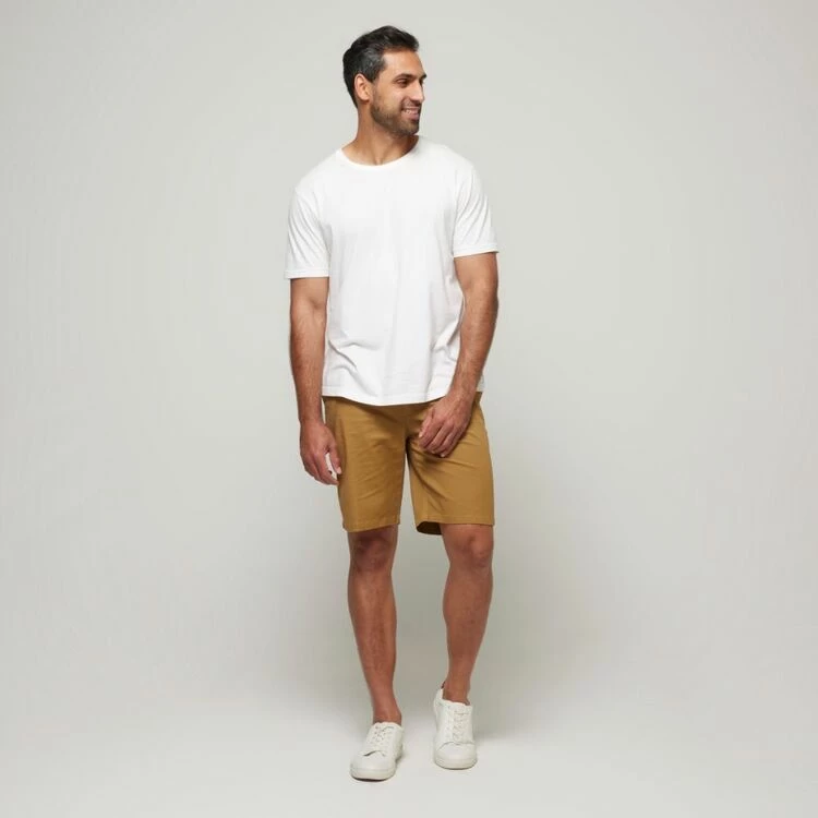 Brooksfield Casual Stretch Shorts Caramel