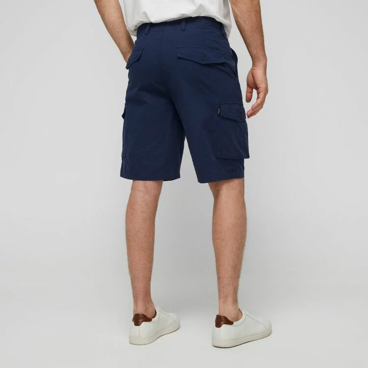 Bronson Casual Men's Avalon Cargo Short Navy - Image 4