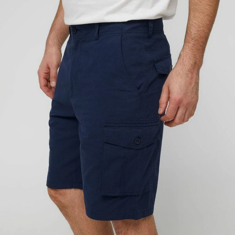 Bronson Casual Men's Avalon Cargo Short Navy - Image 2