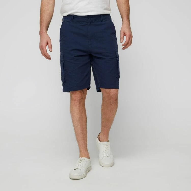 Bronson Casual Men's Avalon Cargo Short Navy - Image 5