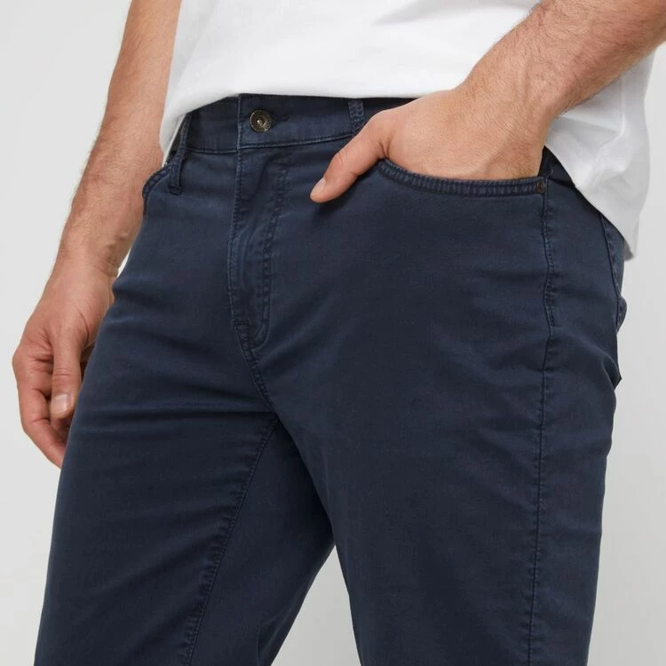 Bronson Casual Comfort Waist Chino Navy - Image 9