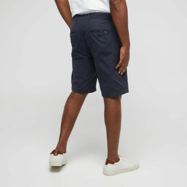 Bronson Casual Comfort Waist Chino Shorts Navy - Image 8