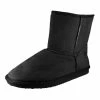 Weavers Men's Microfibre Ugg Boot Black