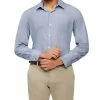 Van Heusen Classic Long Sleeve Shirt Circle Print Blue Blue