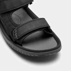 Clarks Collections Clarks Collection Men's Wesley Bay Velcro Sandal Black