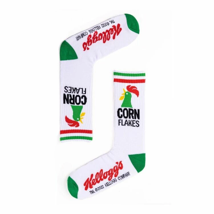Mitch Dowd Men's Kelloggs Variety Sport Crew Sock 3 Pack Multicoloured & White 8 - 13 - Image 5