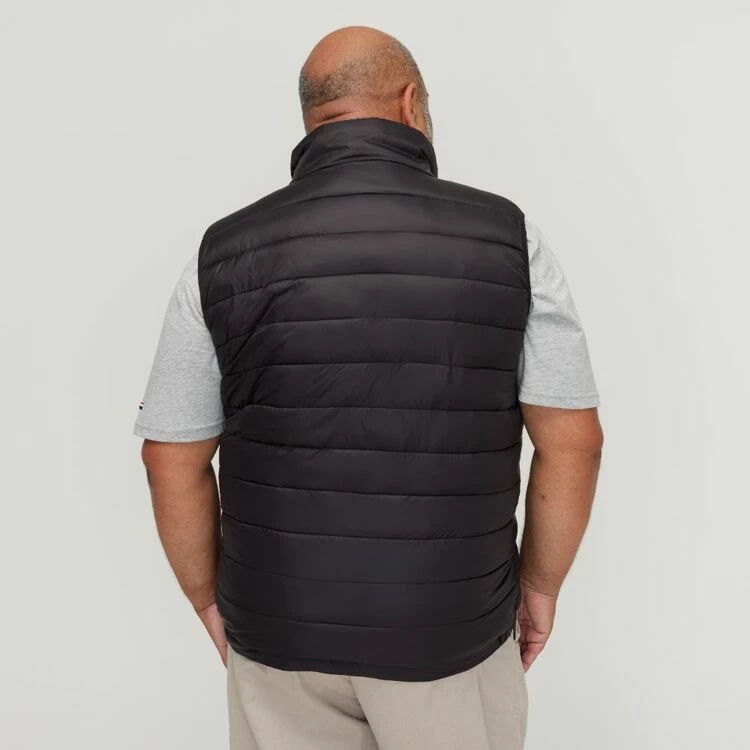 U.S. Polo Assn. Big Polyester Puffer Vest Black - Image 4