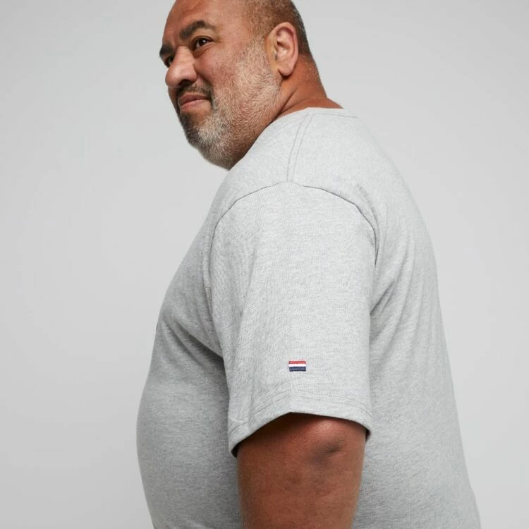 U.S. Polo Assn. Big Large Horse Logo T-Shirt Heather Grey - Image 2