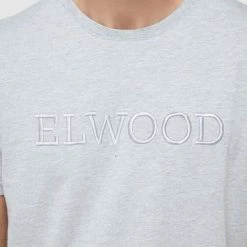 Elwood Hallmark Short Sleeve Tee Grey Marle
