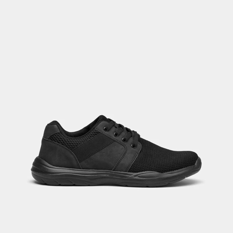Bronson Sven Lace Up Casual Shoe Black - Image 4