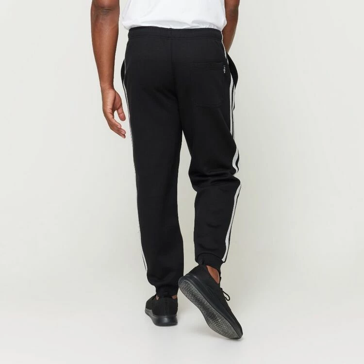 Bronson Basic Cross Trackpant Black - Image 4