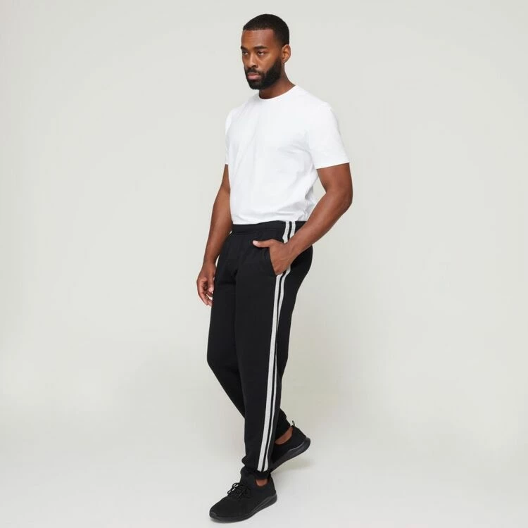Bronson Basic Cross Trackpant Black