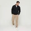 Bronson Casual Gisborne Fleece Jumper Black
