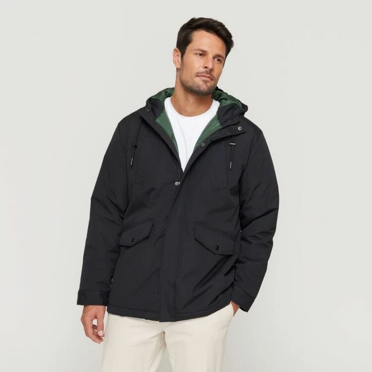 Bronson Casual Milford Parker Jacket Black - Image 9
