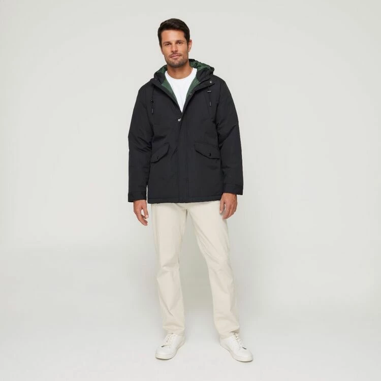 Bronson Casual Milford Parker Jacket Black - Image 5