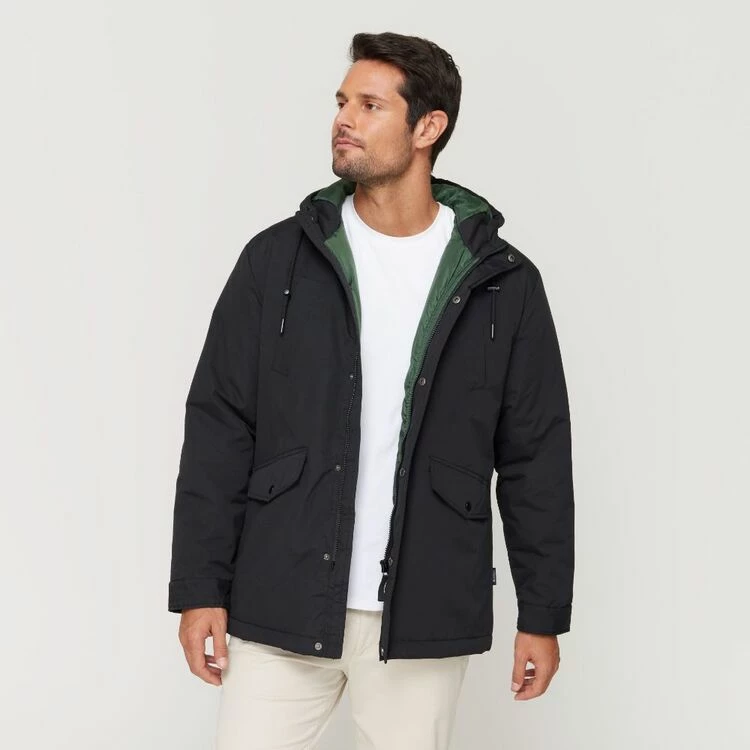 Bronson Casual Milford Parker Jacket Black - Image 10