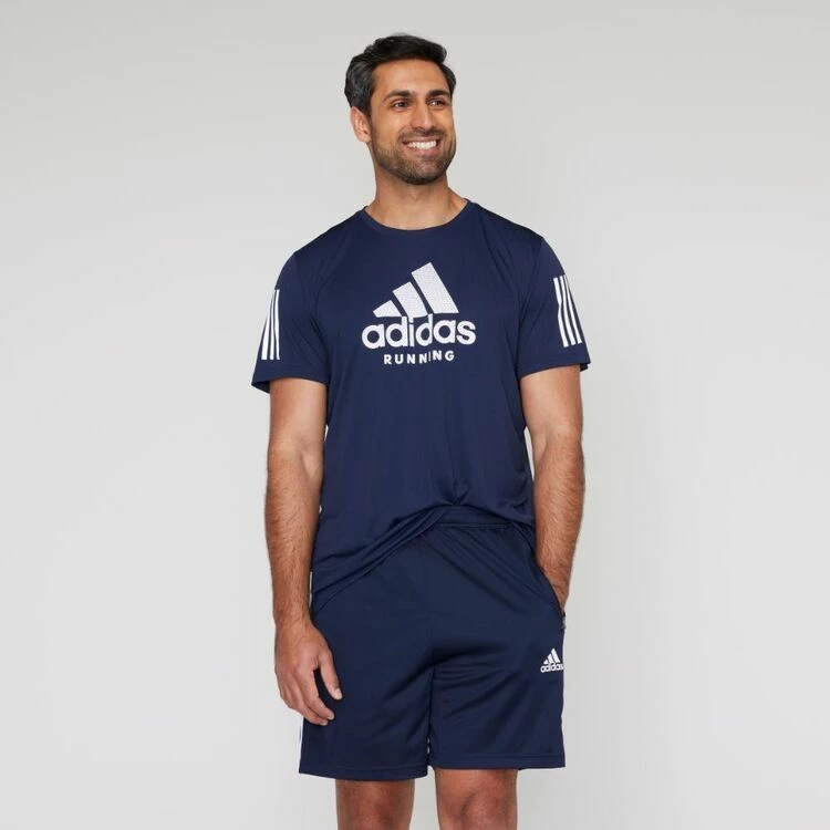 Adidas 3S Short Legend Ink White Ink & White - Image 2