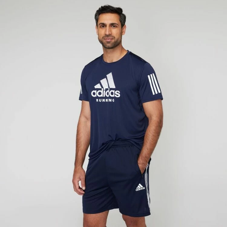 Adidas 3S Short Legend Ink White Ink & White - Image 5