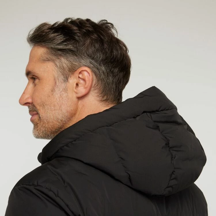 JC Lanyon Oark Snowfall Seam Free 90/10 Puffer Jacket Black - Image 2