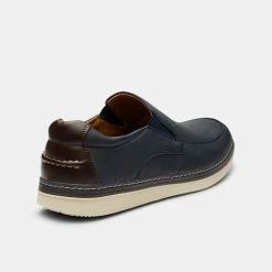 Bronson Marcel Casual Slip On Navy