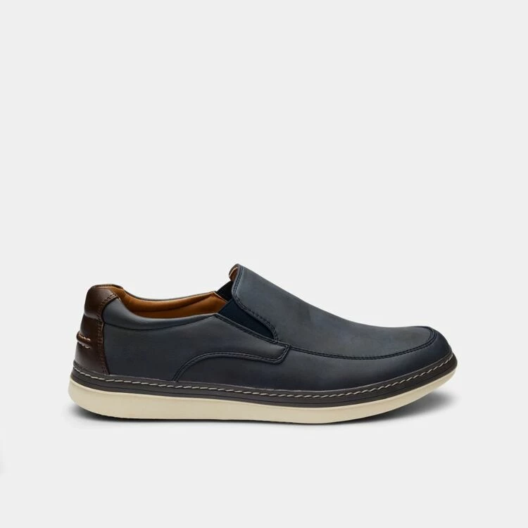 Bronson Marcel Casual Slip On Navy - Image 4