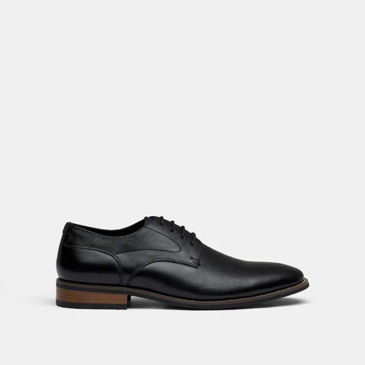 Hush Puppies Wheeler Business Shoe Black - Image 3