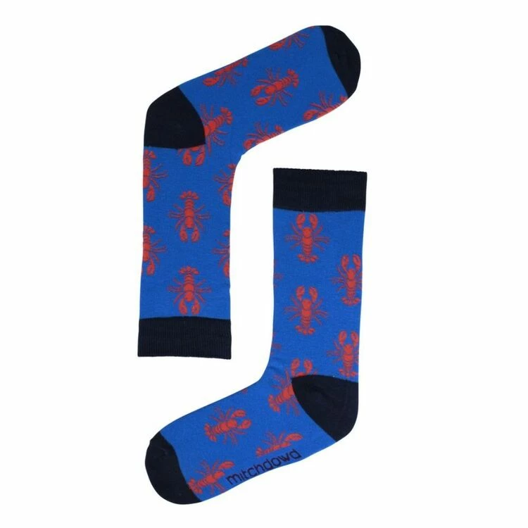 Mitch Dowd Shark And Lobster Socks 2 Pack Men's Socks - Image 2